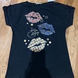 BLUOLTRE WOMEN T-SHIRT SIZE M/L